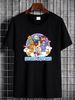 Scary Care Scare Bears Funny Halloween Horror Faces T-Shirt, Horror Movie Charac Designer Clothes Fashion Top For Everyday Wear Homme Streetwear_viptrois.com