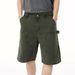 Men's Clothing | High Street Cleanfit Multi Pocket Washed Workwear Casual Five Point Jeans_viptrois.com