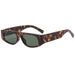 Men's Sunglasses New Simple Fashion Wide Leg Sun Visor Sunglasses Sunglasses Men's Rectangular Cat Eye Frame Hip Hop Sunglasses Women_viptrois.com