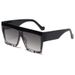 New Sunglasses Large Frame Personalized European And American Sunglasses Trendy UV-proof Sunglasses_viptrois.com