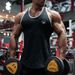 European And American Muscle Men's Clothing Deep Digging Bodybuilding Vest Men's Summer Comprehensive Training Sports Backing Undershirt Cotton_viptrois.com
