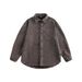 Men's Clothing Korean Style Niche Retro Plaid Shirt For Men, New Spring And Autumn Style, Loose Fit, Trendy And Versatile Shirt Jacket._viptrois.com