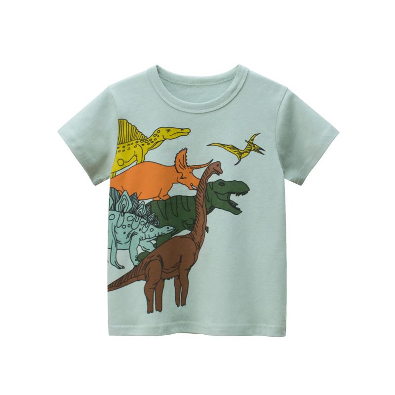 Mother & Kids 27kids Brand Children's Clothing 2024 New Summer Children's Short Sleeved T Shirts Boys' Clothes One Piece Delivery_viptrois.com
