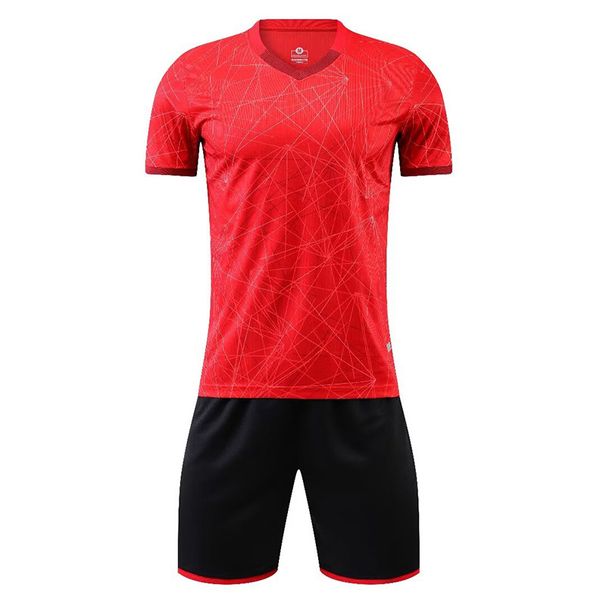 Men's Clothing Team Uniforms Student Sports Short-sleeved Jerseys DIY Font Size New Football Uniforms Suits Boys And Children_viptrois.com