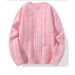 Trendy Brand Youth Casual Knitted Sweater Autumn And Winter High-quality Twist Woven Jacquard Sweater Men_viptrois.com