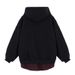 Fau’x Two-tone Solid Color Zippered Hoodie Sweatshirt_viptrois.com