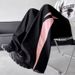 Men's Color Blocked Striped Quick Drying Paratrooper Casual Pants Wide Leg Loose Fit Breathable Floor Length Trousers for Summer_viptrois.com