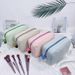 Makeup Tools & Accessories Embroidered Name Canvas Cosmetic Bag Large Capacity Portable Storage Bag Simple Wash Bag Ladies Handbag_viptrois.com
