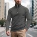 Men's Sweater Autumn And Winter New American Men's Casual German Velvet Thermal Zipper Men's Sports Sweater_viptrois.com
