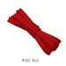 Solid Color Flat Double-layer Shoelaces Casual All-fit Clothes With Decorative Accessories Rope Strap_viptrois.com