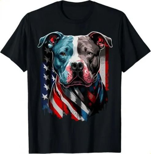 T-shirtt-shirtamerican Pitbull Terrier 2026 Usa Flag Patriotic Do_viptrois.com
