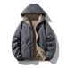 Men's Clothing Winter Reversible Down Jacket With Hood, Lightweight Warmth, Waterproof & Windproof, For Teens & Adults (Black, Khaki, Dark Grey)_viptrois.com