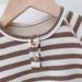 Baby clothing Thick hoodie baby warm waffle plus fleece long sleeve top_viptrois.com