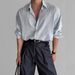 Striped Long Sleeved Shirt Men's Spring And Summer Light Mature Style Casual Non Iron Blue Light Sun Protection Shirt_viptrois.com