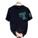 Men's Clothing Heavyweight Trendy Brand Pure Cotton Printed Men's Short Sleeved T Shirt 2025 New Summer Hot Selling Trend Casual Round Neck T Shirt_viptrois.com