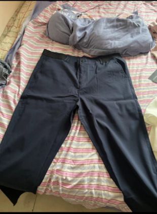 Men's Clothing Casual Pants Breathable Youth Business All Match Cotton Trousers_viptrois.com