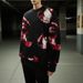 Men's And Women's Chunky Knit Round Neck Sweatshirt Unique Street Style Knitwear For Autumn/Winter_viptrois.com