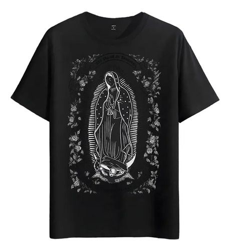 Tshirt Muscle 2026 Freaks Mary Floral Style Roses Virgin_viptrois.com
