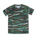 Children's Camouflage T Shirt Short Sleeved Suit Students Summer Military Training Clothes Summer Camp Physical Training Clothes Mesh T Shirt_viptrois.com