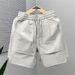 Men's Summer Shorts Breathable Quick Drying Multi Pocket Casual Solid Color Perfect For Dads_viptrois.com