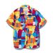 Men's Clothing Floral Print Beach Hawaiian Shirt – Tropical Short-Sleeve Beach Shirt With Quick-Dry Fabric, Vibrant Prints & Oversized Fit (S-5XL)_viptrois.com