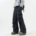 American Men's High-end And Handsome Four Season Tie Dye Casual Pants Straight Leg Wide Leg Workwear Fashionable Pants_viptrois.com
