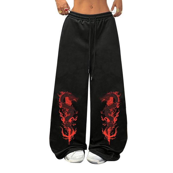 Men's High Street Hip Hop Trendy Casual Pants Loose Fitting Straight Leg Versatile Trousers for Summer_viptrois.com