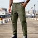 Men's Cargo Jogger Pants – Multi-Pocket Tapered Workwear Pants With Drawstring Waist (S-XXXL, Polyester, Breathable, Machine Washable)_viptrois.com