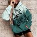 Autumn Winter New Women's Clothing Fleece Printed 3D Hooded Sports Jacket Sweatshirt Casual Long Sleeve Women_viptrois.com