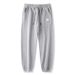 Men's Clothing Waffle Pants Men's Spring Fashion All Match Trendy Sports Pants Loose Fitting Trendy Casual Pants_viptrois.com