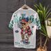 Men's Clothing Summer Light Luxury High End Trendy Cartoon Backpack Bear Group Short Sleeved Round Neck Fashionable Handsome T Shirt_viptrois.com