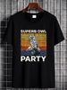 Superb Owl Party What We Do In The Shadows Lover Vintage T Shirt Fashion Stylish Breathable Graphic Slightly Unisex Comfortable Streetwear_viptrois.com