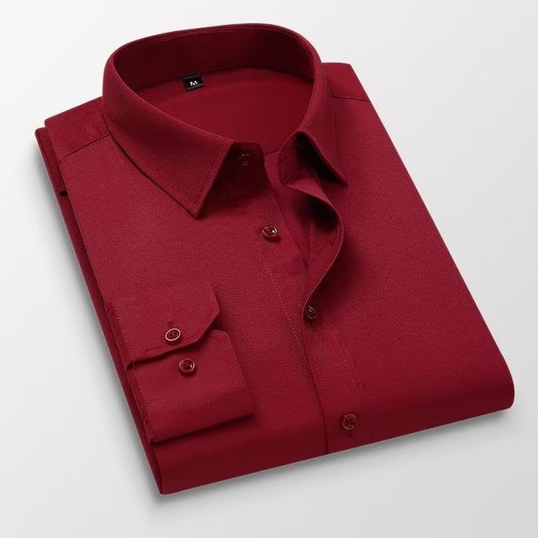 Summer Pocket White For Men, Thin Business Professional Formal Long Sleeve Trendy 2025 New Shirt_viptrois.com