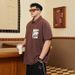 Men's Clothing Plus Size Summer Casual Lapel Short Sleeved Polo Shirt Men's Fat Loose Paul Shirt_viptrois.com