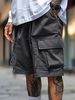 Men's Exclusive Cargo Shorts Style Multi Pocket Loose Fit Athletic Five Point Pants Best Selling Item_viptrois.com