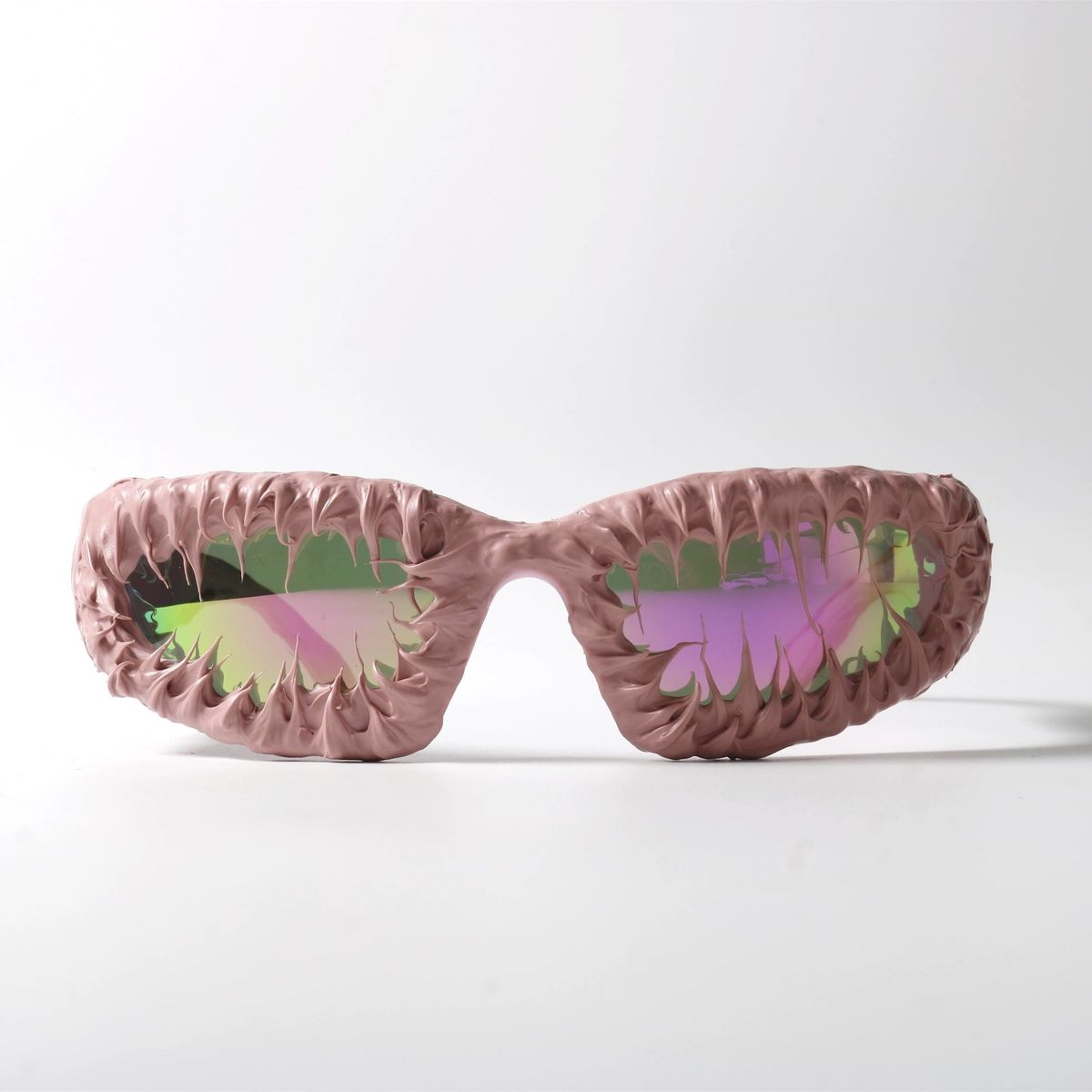 2025 Cross Border American Dark Abigail Epoxy Sunglasses Internet Celebrity Hip Hop Fashion Street Shooting Dark Party Sunglasses_viptrois.com
