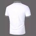 2025d 2024 Summer Polo Shirt Houndstooth Short Sleeve Turn-down Collar T-shirt Casual Fit Top Men's Clothing_viptrois.com