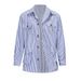 1 2025 European American Foreign Trade Spring And Autumn Men's Cardigan Striped Multi-Pocket Long Sleeve Plus Size Casual_viptrois.com