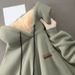 Men's Winter Loose Casual Versatile Lamb Fleece Hooded Top Thickened_viptrois.com