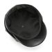 Octagonal Personality Women Spring Autumn Solid Color Smooth Leather Painter Hat Outdoor Street Warm Beret_viptrois.com