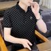 Men's Business Casual Polo Shirt Short Sleeve T-Shirt Fashion Trend Cotton Summer Youth_viptrois.com