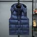Men's Clothing Cotton Vest, Fashionable Korean Style Casual Outerwear, Loose Fit Warm Sleeveless Jacket For Autumn/Winter, Multiple Colors & Sizes_viptrois.com