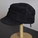 Casual Beret For Women, Versatile Spring And Autumn Octagonal Solid Color Suede Wrinkled Equestrian Flat Top Hat,_viptrois.com