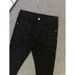 Men's Clothing Sanli Dadi American High Street Jeans Net Red Starry Sky Hot Diamond Black Elastic Small Feet Men's Trendy Brand Starry Sky_viptrois.com