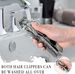 Professional Clipper Men, Hair Cutting Machine With LCD Display, Powerful Electric Finish For Barber Shop And Beard_viptrois.com