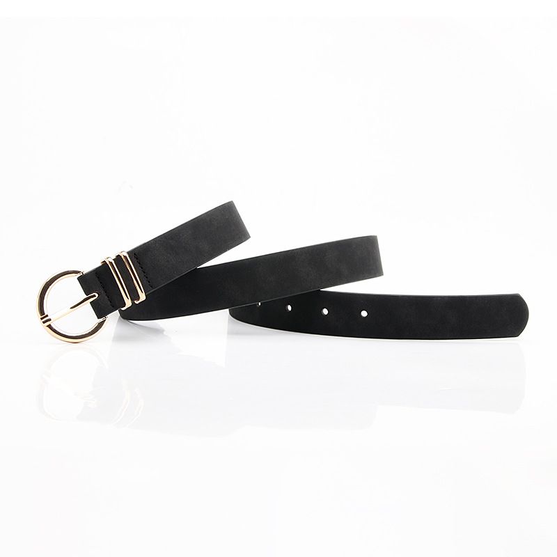 Women's Belt Simple and Versatile Alloy Pin Buckle Belt Clothing Matching Jeans Belt Dropshipping_viptrois.com
