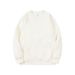 Japanese-Inspired Heavyweight Fleece Sweatshirt - 400GSM Unisex Pullover With Ribbed Hem For Men & Women_viptrois.com