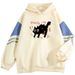 American Style Color Block For Men, Loose Fit, Niche OMGIM Pullover, Cool Outerwear Sweatshirt_viptrois.com