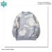 Men's Clothing 3D Flocked Lucky Rabbit Sweater For Men, Autumn/Winter New Round Neck Pullover Knitwear For Women_viptrois.com