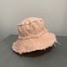Women's Hats Double Sided Fisherman Hat Harajuku Personality Fur Edged Basin Hat All Match Outdoor Sunshade Foldable Couple Travel Hat_viptrois.com